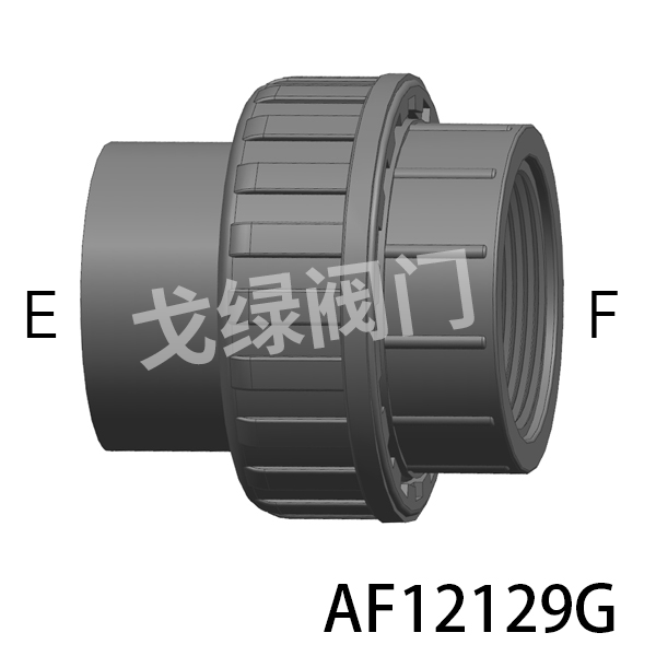 F型活接（主体内锥螺+内承插）