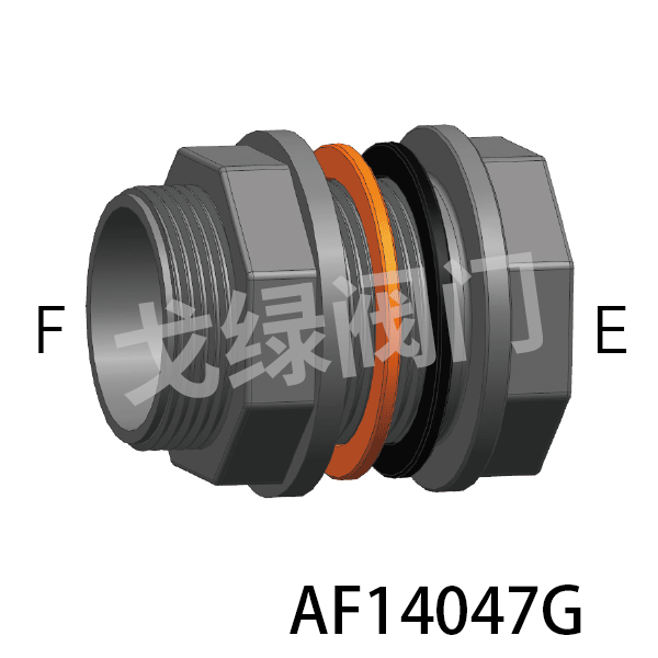 水箱接头（E内承插八角+F内承插外柱螺）