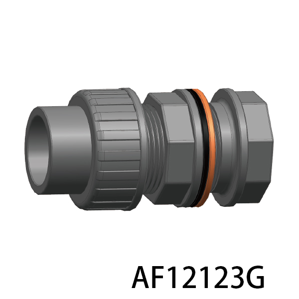 V型活接式水箱接头（内承插+BF120603G(内承插八角底）